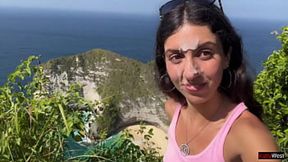Crazy Cum Walk in Crowded Spot Nearly Spotted