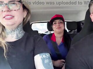 Gas station attendant with the big pussy accedes to be a porn actress and we've the giant snatch ever seen.