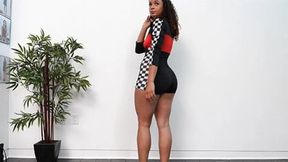 Perfect Big Ass On Exotic Girl Trying Out For Calendar