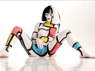 Body paint photo shoot and I end up banging the photographer