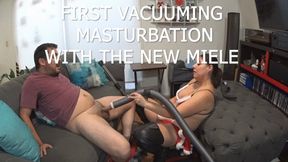 FIRST VACUUMING MASTURBATION WITH THE NEW MIELE