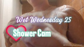 Mistrexx Babalon's Wet Wednesday 25 Shower Cam Tease