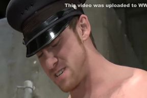 Officer Dominates the Inmate
