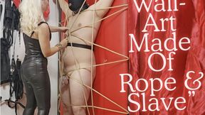 Wall-Bound Rope Immobilization, Deep Marks & Total Power Exchange