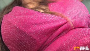 Japanese babe masturbates on the sofa before sucking a guy with hairy dick