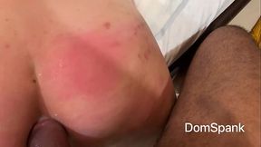 European girlfriend getting an Orgasm from hard Ass fuck and she says I am sensitive