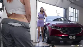 Oiled and Spoiled at the Garage Bella Rolland, Taylor Gunner Hot