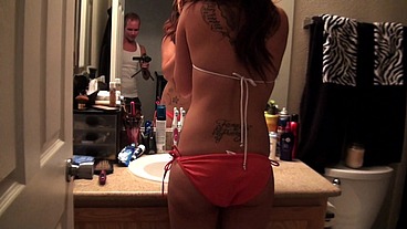 Shae Parker Amateur Blowjob and Cumshot with Sonny Hicks