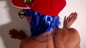 Cosplay. Arale grew up and here she is, having sex as crazy.
