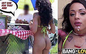 Holly hendrix does anal in public