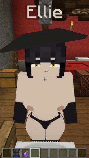 The Jenny Mod Minecraft Lady Dimitrescu and she is horny and wants her good boy to satisfy her   Clip 3