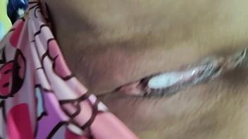 my wife got fucked by my best friend in her favorite pajama and then was my turn to creampie her