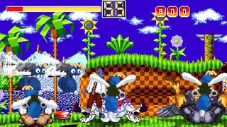 MUGEN: Whirr Bombers Robots Tear up the Furries two
