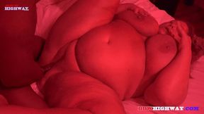 Big-titted Veronica Jasmine takes deep ebony cock in her ass