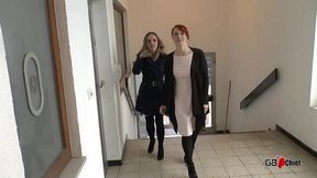 skinny girl foto session turned into creampie gangbang