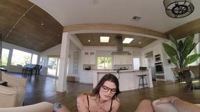 ”VRB TS Magic glasses with adorable Asia Belle in POV VR Porn”