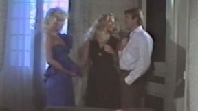 Busty blonde and slutty bootylicious brunette try to seduce men for sex