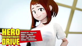 Ochaco's Seductive Offer for Heroes