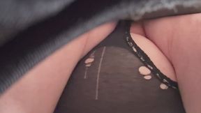 The Giantess, the tiny, and his gf