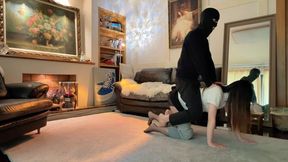 Ponyplay and ride on uniforms ponygirl and piggyback crawling #CH055