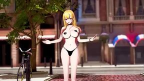 Marin Kitagawa se pone a bailar