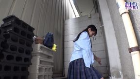 Peeking Curves That Spark a Hard Rush From a Teasing a-cup Charmer Part.1