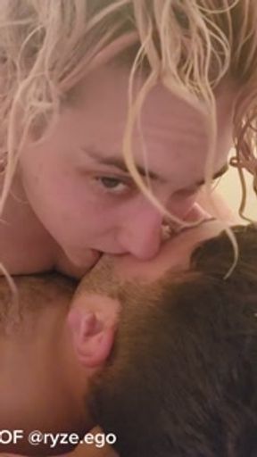 Riding you on the bathroom floor and let you fill me