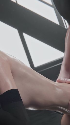Yuffie Doggystyle Creampie - Big Ass &amp; Hard Pussy 4K - Final Fantasy 7 3D Porn full Nude Version