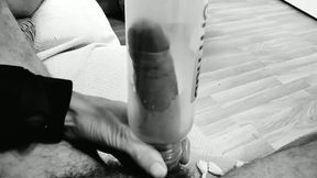 Vintage Fat Cock Fucking Bottle with Final Creampie