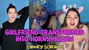 girlfriend transformed into horny hucow - after gf sydney screams sexually rejects you over and over, you use magic to transform her into a desperate hucow and creampie her - pov virtual sex