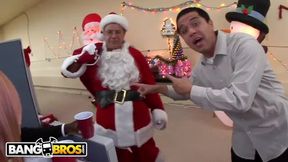 Sexy - Fuck Team Five Holiday Christmas Party Turns Into Orgy