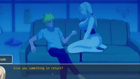 Naruto Hentai Game Tsunade cumshot ruined her big ass