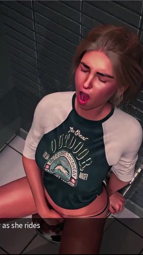Whispers of Desire 27 Sarah and Alex Had Fun in Office After the Spanking of Emma