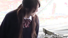 Teens from Japan piss in public during school break
