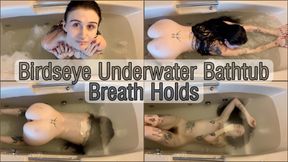 Birdseye Underwater Bathtub Breath Holds