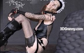 Hentai MILF Gets Rough With Her Toy Boy In A Perverted 3D World