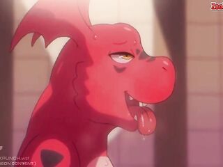 Reenamon X Guilmon