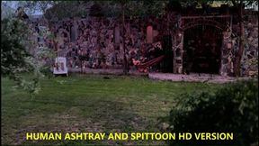 HUMAN ASHTRAY AND SPITTOON IN TRANSILVANIA FEMDOM CASTLE HD VERSION