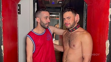 AMATOR FETISH PORN BAREBACK WITH BOYS FROM MADRID IN LEATHER OUTFITS
