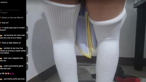 My first live stream: Spanking my Oiled-up Trans Fat Ass in a Chun-Li Cosplay.