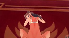 Girl Sneaks Into The Office Boss Thinks It Is A Dream