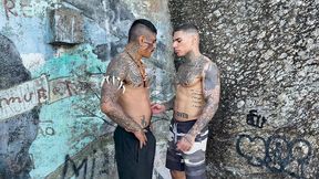 fudendo no alto do morro