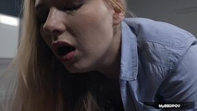 hot office lesbian sex - kitana lure & lucy heart