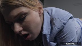 hot office lesbian sex - kitana lure & lucy heart