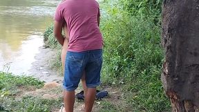 red - siririca no mato - exibicionismo