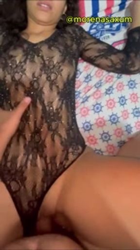 COMPILATION - Brazilian girlfriend cheating, skinny girl with braces after class.