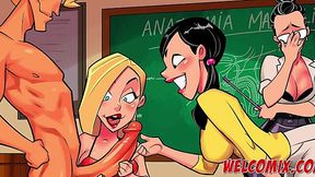 Anatomy class turns into porn shoot - Explicit!