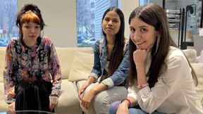 Students Discover Casting Turns into MILF Teen Amateur Anal Blowjob