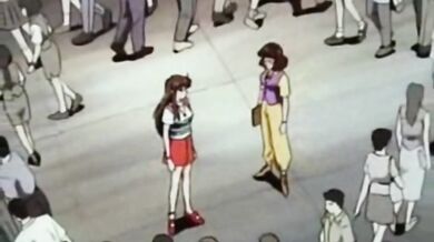 Anime shemale gets sucked