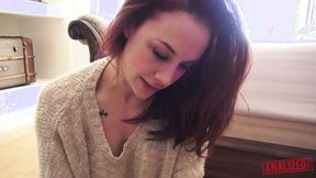 ”Analized - Chanel Preston Opens Up her Butt for BF”